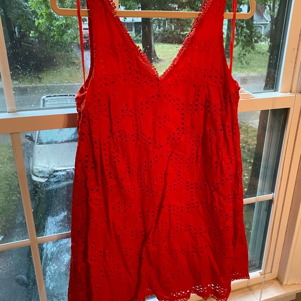 Like New Maeve Anthropologie Eyelet Dress